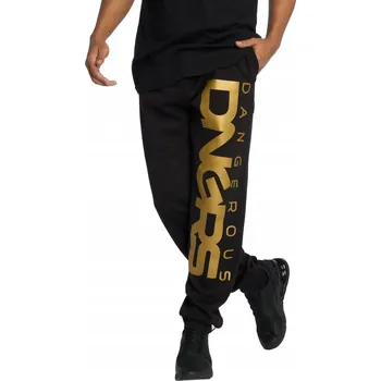 Podprsenka Dangerous DNGRS / Sweat Pant Classic in black XL černá