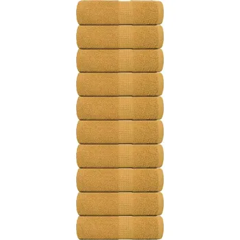 Utěrka Ručníky na mytí 10 ks FROGN zlaté 30x30 cm 100% bavlna - 8721012144439