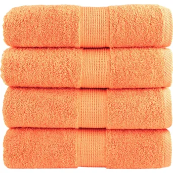 Utěrka Prémiové mycí utěrky SOLUND 4 ks oranžové 30x30 cm 600 g/m² - 8721012150133