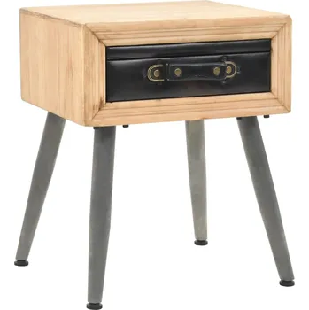 Noční stolek Noční stolek masivní jedlové dřevo 43 x 38 x 50 cm - 8718475600589