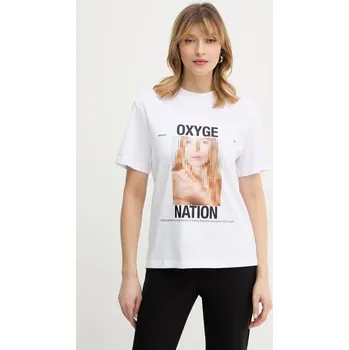 Pánské tričko Bavlněné tričko Patrizia Pepe 8M1786.J384 bílá 00X, vel. 36