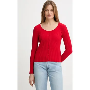 Dámský svetr Kardigan Marc O'Polo 5000009610 červená 33X, vel. S