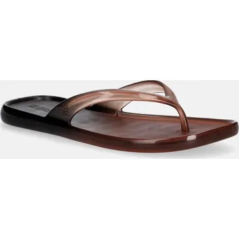 Dámské žabky Žabky Melissa MELISSA BEACHWEAR AD M.37864.BU241 hnědá 88X, EUR 35/36