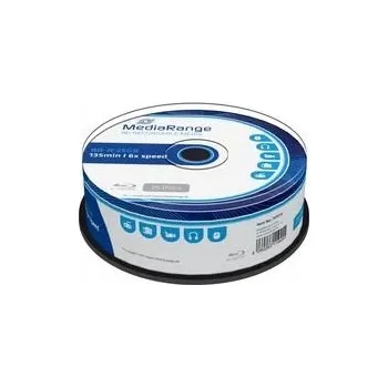 Blu-ray film Blu-ray disk MediaRange BD-R 25 GB, 25 ks