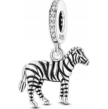 Přívěsek Přívěsek STŘÍBRO 925 Charms Zebra Korálek