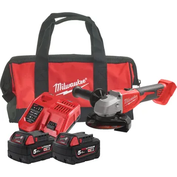 úhlová bruska MILWAUKEE M18BLSAG125X-502B Aku úhlová bruska 125mm