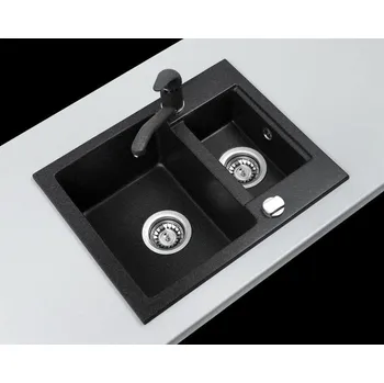 Granitový dřez Jednodřez Lavello granit černý