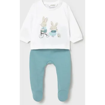 Kojenecký overall Kojenecká sada Mayoral Newborn 1599.1F.Newborn.PPY2 modrá 50X, vel. 70