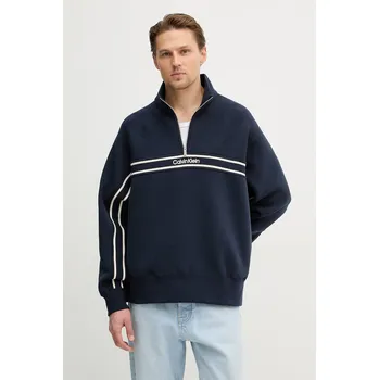 Pánská mikina Mikina Calvin Klein Jeans LV04RE221G námořnická modř 59X, vel. L