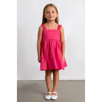 Dívčí šaty Dívčí šaty Mayoral 3926.6D.Mini.PPY2 růžová 42X, vel. 104