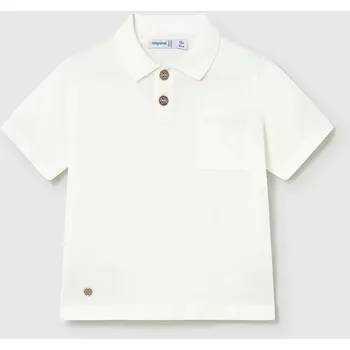Chlapecké tričko Dětské polo tričko Mayoral 1109.3C.Baby.PPY2 béžová 01X, vel. 98