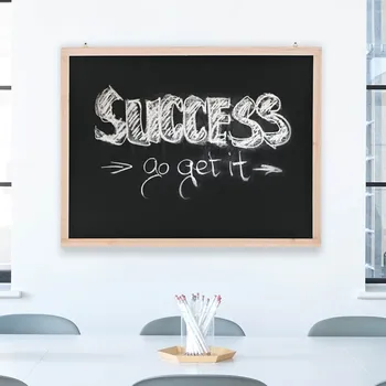 Kancelářský nábytek Nástěnná tabule z cedrového dřeva 60 x 80 cm - 8718475612889