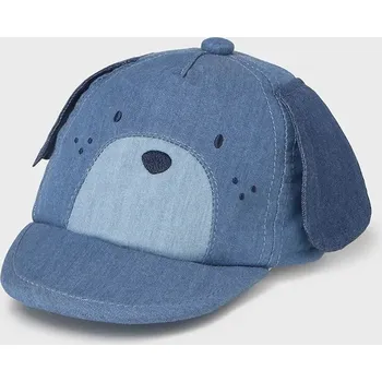 Kšiltovka Dětská bavlněná kšiltovka Mayoral Newborn 9075.1P.Newborn.PPY2 námořnická modř 59X, vel. 40