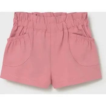 Kojenecké šortky Mayoral Newborn 1285.2S.Newborn.PPY2 růžová 30X, vel. 80