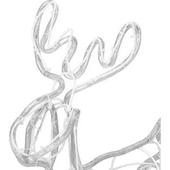 Vánoční dekorace Springos Vánoční sob CL1226 192 LED