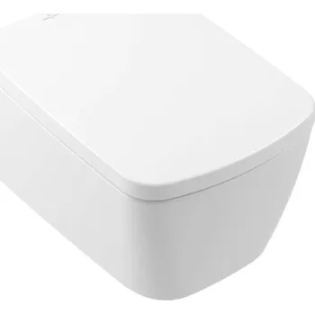 Villeroy & Boch Subway 3.0 - Závěsné WC se sedátkem SoftClosing, TwistFlush, Rimless, CeramicPlus, alpská bílá 4610TLR1