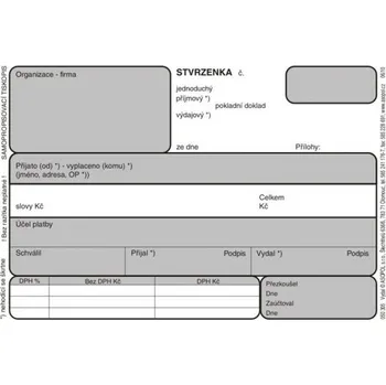 Tiskopis ASOPOL Univerzální stvrzenka s DPH