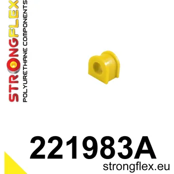 Silentblok nápravy 221983A: Strongflex Silentblok zadního stabilizátoru varianta SPORT 24mm Yellow