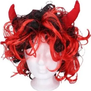 Karnevalová maska Maska Paruka s rohy / 880426