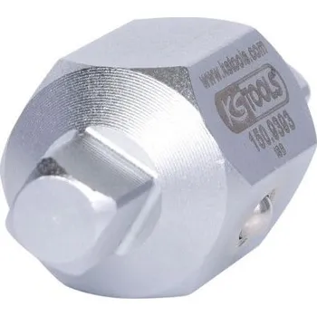 Gola hlavice KS Tools Nástrčné ořechy na vypouštěcí šrouby oleje, 4hranné 150.9393