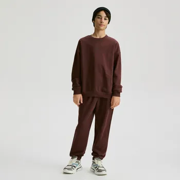 Dětská móda Reserved - Oversized souprava - hnědá - 406HK-83X - 406HK-83X-134