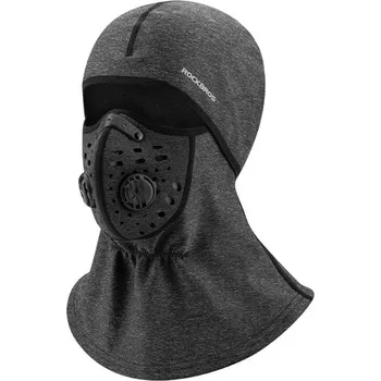 Kukla ROCKBROS Zimní lyžařská a motocyklová kukla ŠEDÁ