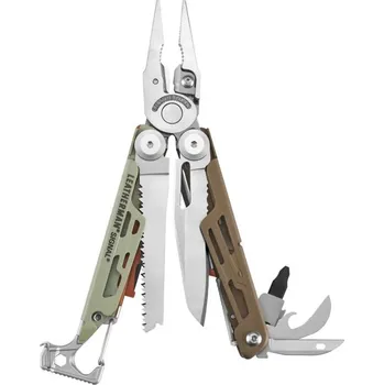 Multifunkční nůž Multitool Leatherman Signal Barva: hnědá/oranžová