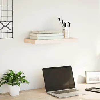 police Plovoucí police 50 x 23,5 x 4 cm kompozitní dřevo - 8721158392961