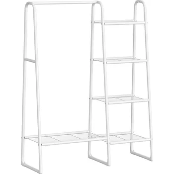 Stojan na oblečení Sivalo bílý