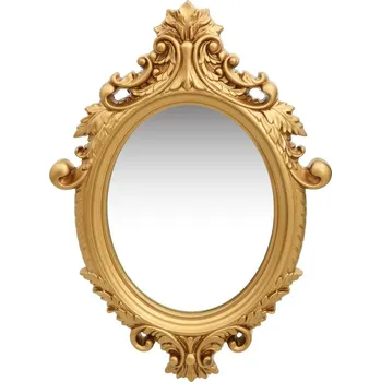 Zrcadlo Nástěnné zrcadlo zámecký styl 56 x 76 cm zlaté - 8720286009758