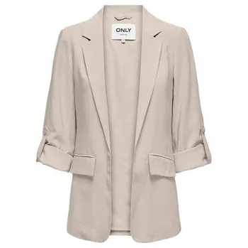 Dámské sako ONLY Sako Aris 15310839 Šedá Loose Fit 38