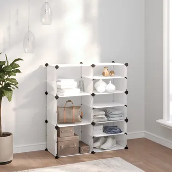 Botník Botník průhledný 84 x 31,5 x 93 cm PP - 8720286849712