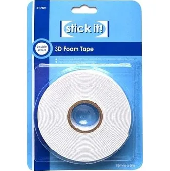 Lepicí páska Oboustranná pěnová 3D lepicí páska, 18 mm x 5 m, STI 7200