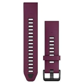 Chytré hodinky Výměnný pásek pro hodinky GARMIN QuickFit 20 mm Band Merlot/Graph