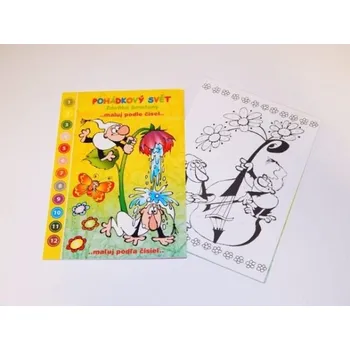 omalovánky Omalovánky A5 Pohádkový svět ...maluj podle čísel