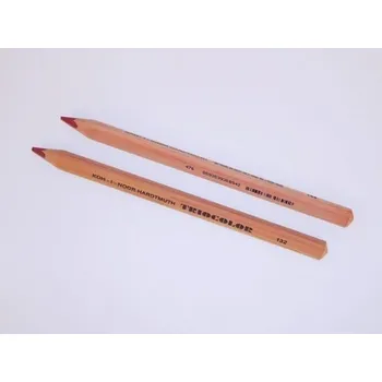 Grafitová tužka KOH-I-NOOR Tužka pastelová 3HR TR 11 3150 N červeň karmínová