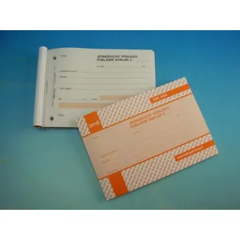 Tiskopis Doklad výdajový jednod. A6 100l, propis. /OP1303/