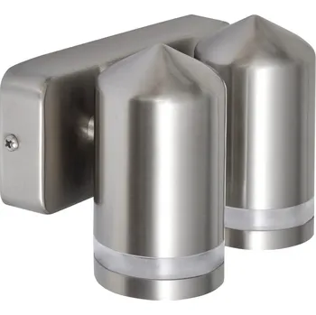 Nástěnné svítidlo LED nástěnné svítidlo nerezová ocel dole s kuželovou hlavou - 8718475876168