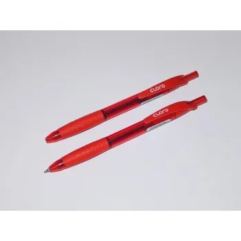 Kuličkové pero červené CLARO RETROBALL