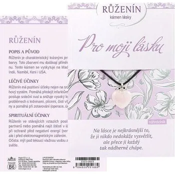 ARGUS Blahopřání s náhrdelníkem 23230023