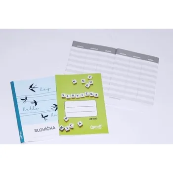 Sešit Sešit na slovíčka A6 28 listů /OP1463/