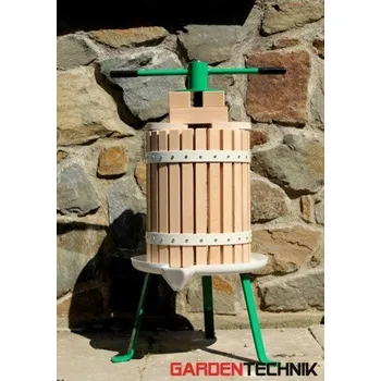 Lis na ovoce Ruční lis na ovoce TIP 20 l Lis: Nerezová výlevka