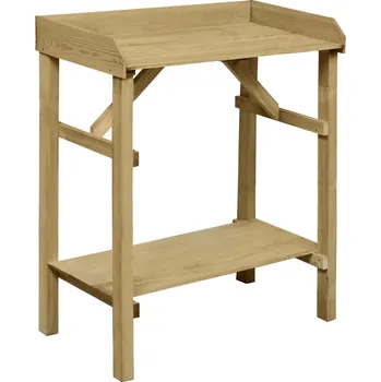 Zahradní stůl Přesazovací stolek impregnovaná borovice 75 x 40 x 90 cm - 8718475710608