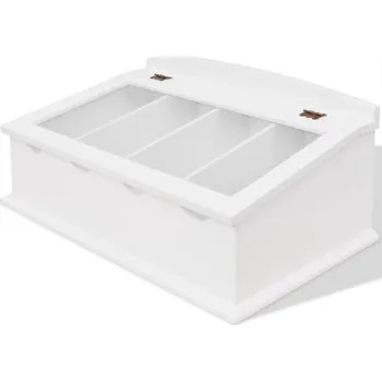 Příborník do zásuvky Zásobník na příbory MDF bílý, v barokním stylu - 8718475979937