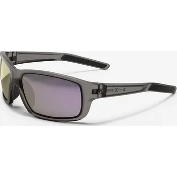 Sluneční brýle DECATHLON Sportovní sluneční brýle s polarizačními skly Explore 500 WRP kategorie 3 ŠEDÁ