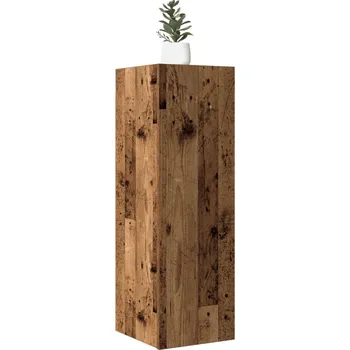 Televizní stolek TV skříňka old wood 30,5 x 30 x 90 cm kompozitní dřevo - 8721158438133