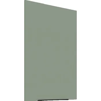 Kuchyňská skříňka Vysoká horní skříňka LUNARA - šířka 60 cm, zelená / bílá