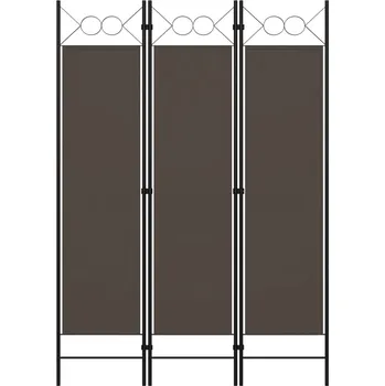 Paraván 3dílný paraván antracitový 120 x 180 cm - 8720286022474