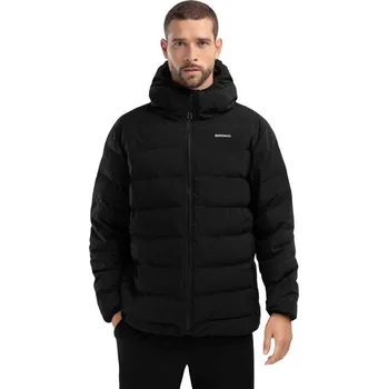 Dámská bunda SIROKO Pánská voděodolná prošívaná bunda Shelter SIROKO S ČERNÁ