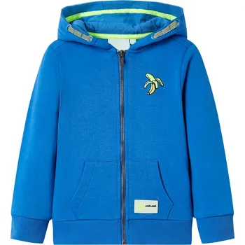 Chlapecké tričko Dětská mikina s kapucí na zip modrá 92 - 8721012012653